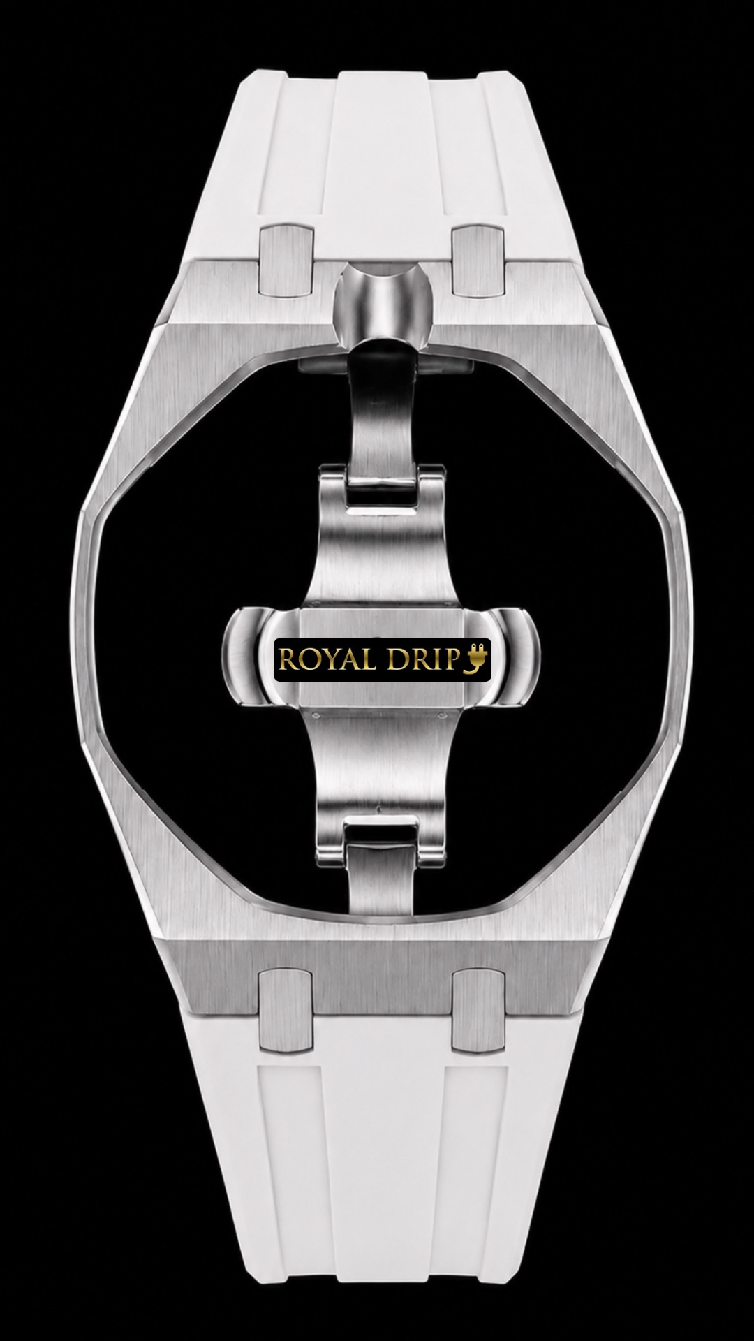 Royal Pop Metal Strap White