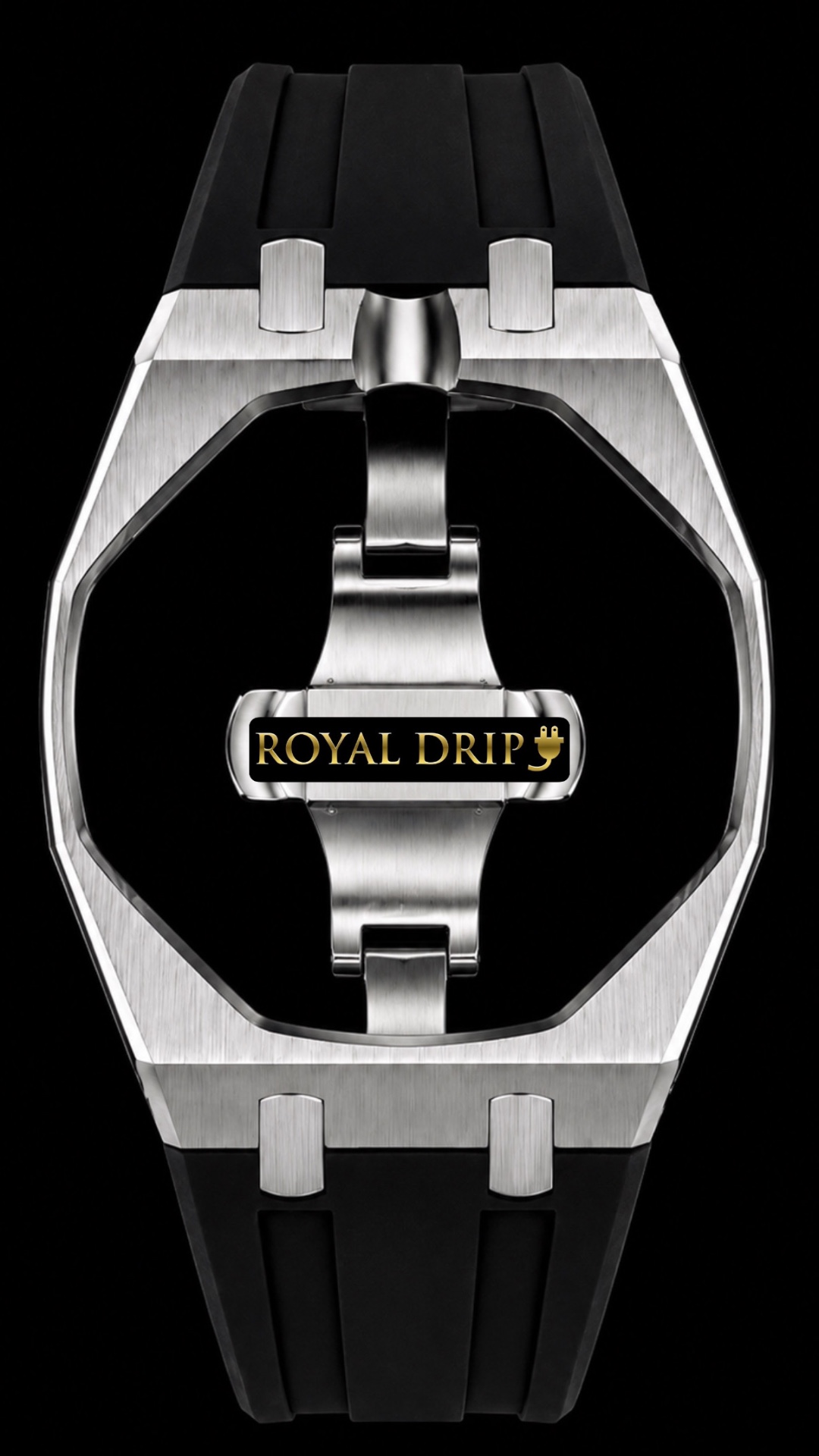 Royal Pop Metal Strap Black