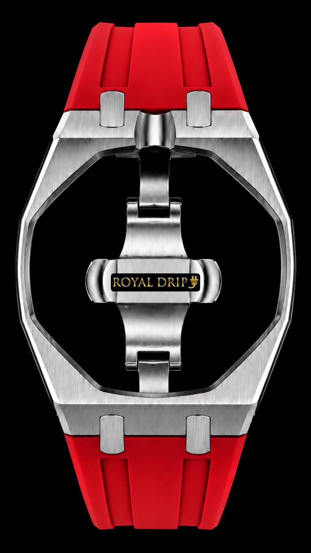 Royal Pop Metal Strap Red